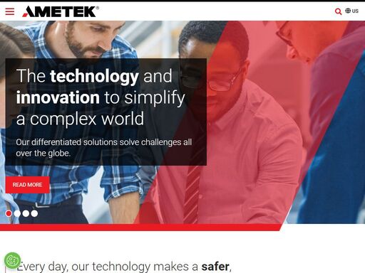 ametek, inc. leading global manufacturer of electronic instruments and electromechanical devices with annual sales of approximately $5 billion