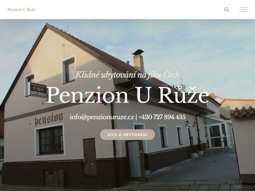 www.penzionuruze.cz