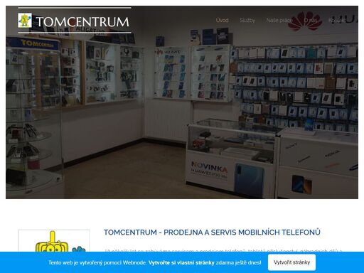 tomcentrum - prodejna a servis mobilních telefonů