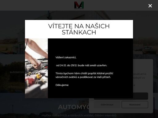 svým zákazníkům nabízíme kompletní garanční a záruční prohlídky, pravidelné kontroly i sezónní servis. nabízíme také profesionální mytí všech druhů motorových vozidel, od motocyklů, přes karavany a kamiony, až po stavební stroje.