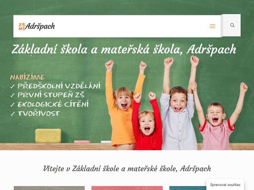 prezentace základní školy a mateřské školy skalního města adršpach