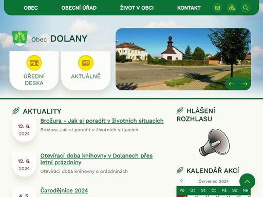 www.obecdolany.cz