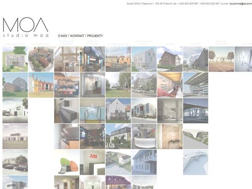 studio moa - architektura, projekt, inženýring, interiér, vizualizace