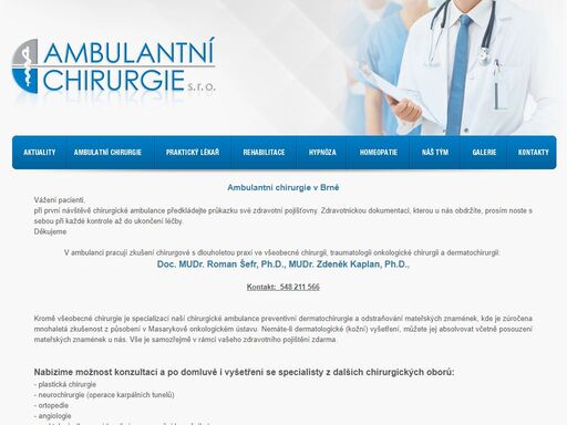 ambulantnichirurgie.cz/chirurgie.php