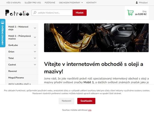 www.petrolio.cz