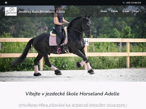 www.horseland-adelle.cz