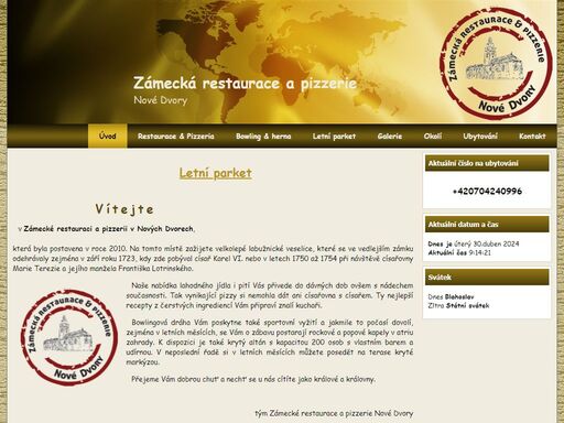 www.zamecka-restaurace.eu