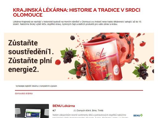 www.krajinskalekarna.cz