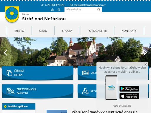 www.straznadnezarkou.cz