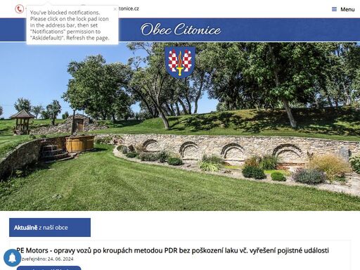 www.obeccitonice.cz