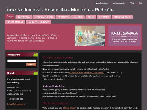 www.luciekoudelkova.cz
