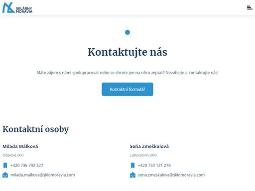 www.sklomoravia.cz/kontakt