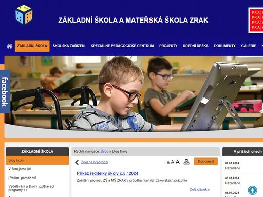www.skolazrak.cz