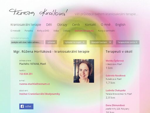 www.terezakralova.cz/kraniosakralni-terapie/vyhledat-terapeuta/113052-ruzena-hornakova