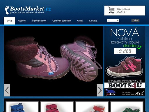 bootsmarket - prodej dětské zdravotní obuvi