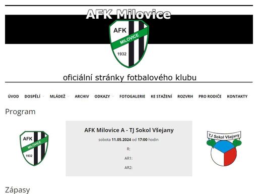 www.afk-milovice.cz