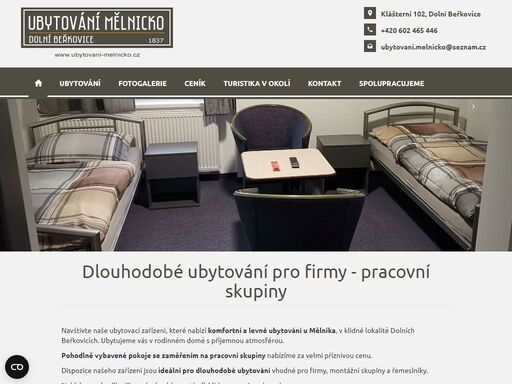 www.ubytovani-melnicko.cz