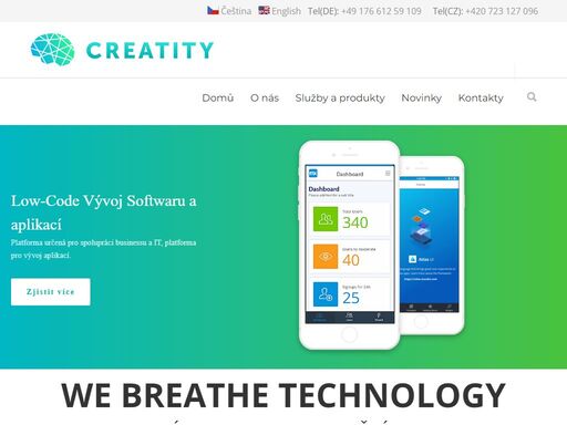 creatity offers low code app development and solutions in multiple low code platforms and tools, like mendix, outsystems, power apps and intrexx.