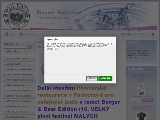 www.pivovarpadochov.cz