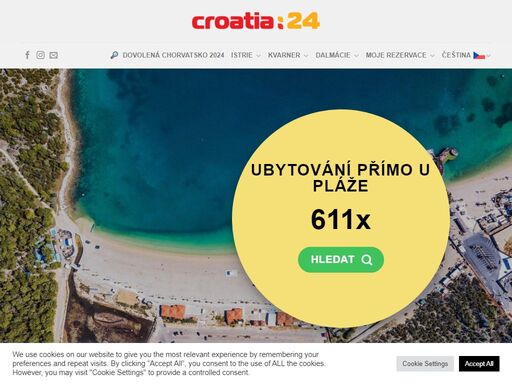 online rezervace chorvatsko 2022 zahájeny. pouze prověřené ubytování v chorvatsku, apartmány, domy u moře. změna termínu rezervace zdarma!