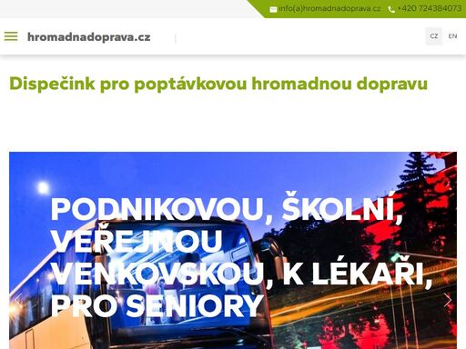 www.hromadnadoprava.cz