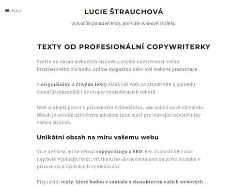 www.luciestrauchova.cz