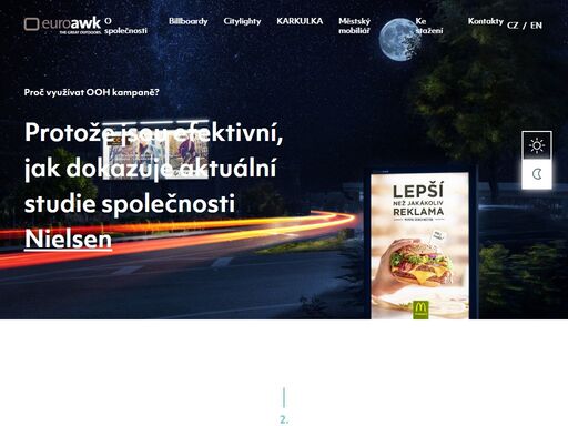 firma euroawk, která patří ke skupině freund se sídlem v koblenz, se řadí k největším poskytovatelům venkovní reklamy v evropě. má k dispozici portfolio s