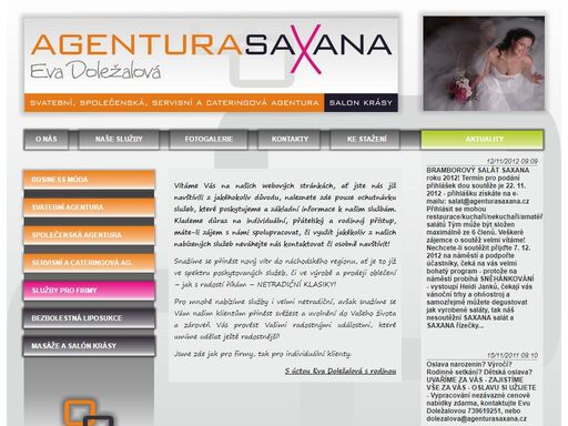 www.agenturasaxana.cz