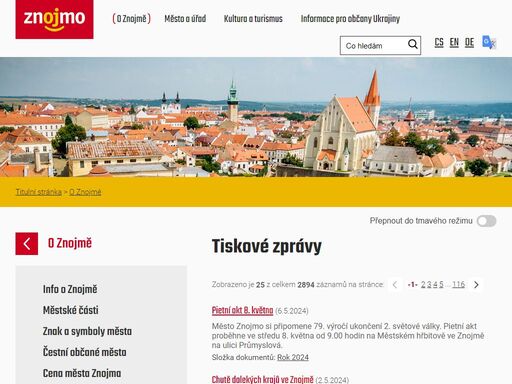 www.znojmocity.cz
