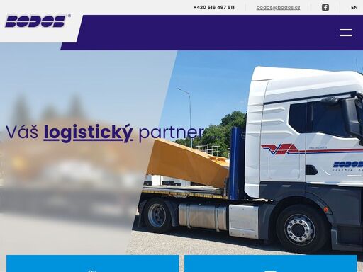 poskytujeme dopravní a logistické služby s důrazem na individuální přístup. provozujeme 200 nákladních vozidel a skladování na ploše více než 7 500 m2.
