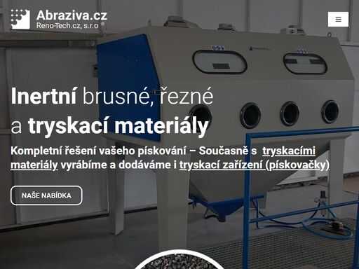 abraziva.cz je přední český dodavatel abraziv. dodáváme brusné, řezné a tryskací materiály určené především k pískování / tryskání.