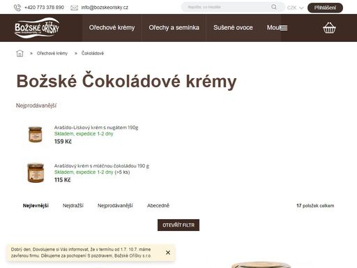 www.bozskeorisky.cz