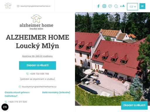 alzheimerhome.cz/alzheimer-home-loucky-mlyn