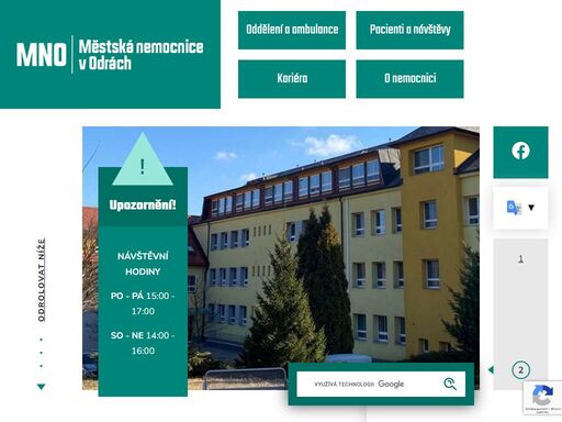 www.nemocniceodry.cz