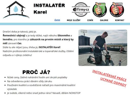 www.instalaterkarel.cz