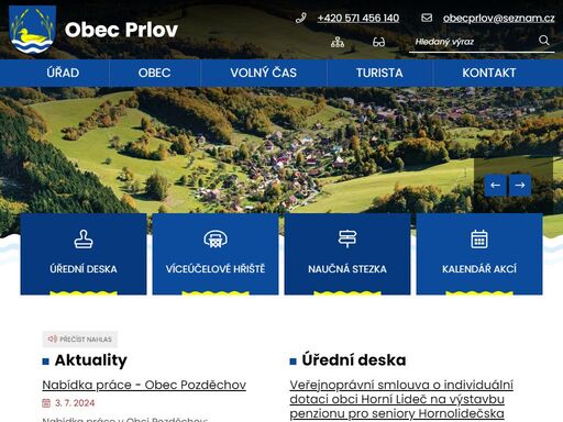 www.obecprlov.cz
