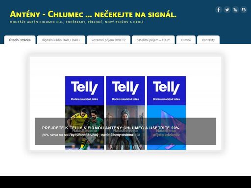 www.anteny-chlumec.cz