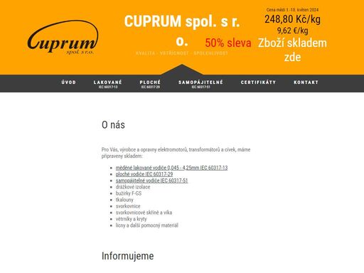 www.cuprum.cz