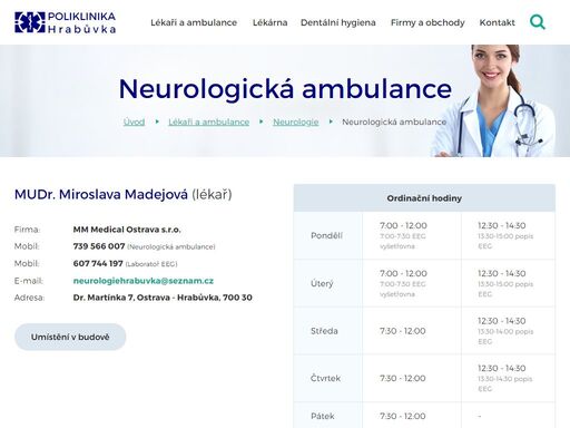 www.pho.cz/lekari-a-ambulance/neurologie/55-mudr-miroslava-madejova