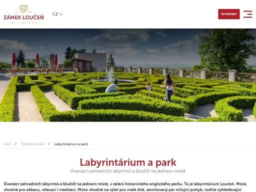 www.zamekloucen.cz/labyrintarium