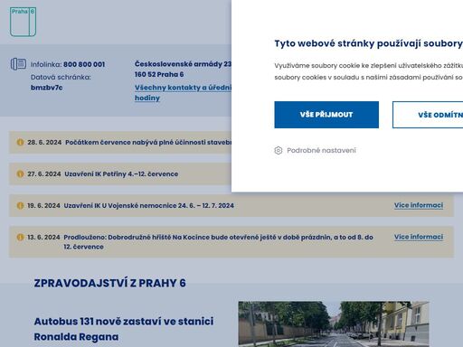 oficiální stránky městské části praha 6.