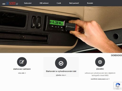 stahování a vyhodnocování dat z digitálních tachografů a karet řidičů