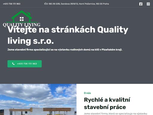 stavební firma v plzeňském kraji zaměřené na výstavbu rodinných domů na klíč. preferujeme kvalitu nad kvantitou.