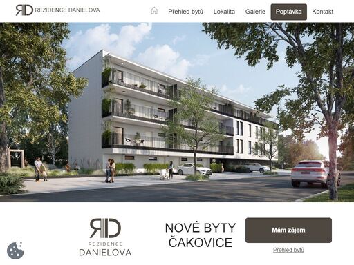 zpozorněte! máme pro vás nové byty na prodej v lokalitě praha-čakovice. rezidence danielova je moderní komorní bytový dům pro život.