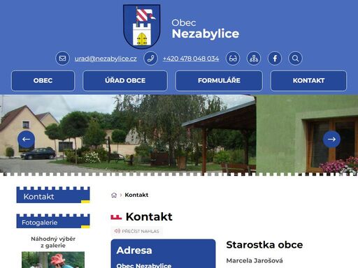 www.nezabylice.cz/kontakt
