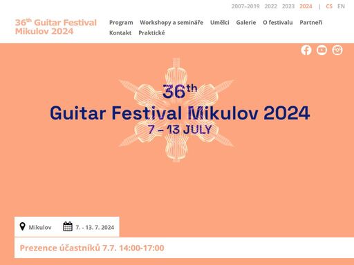 kytarový festival mikulov - guitar festival mikulov