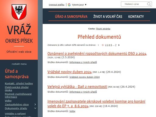 www.vraz-obec.cz