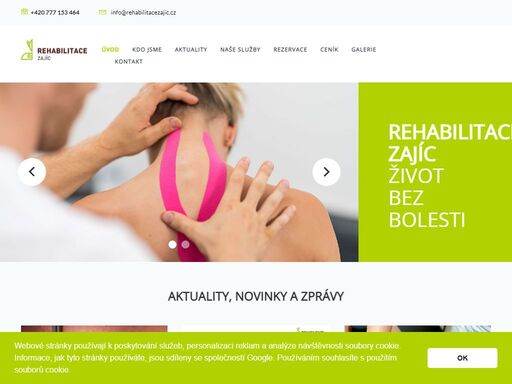 www.rehabilitacezajic.cz