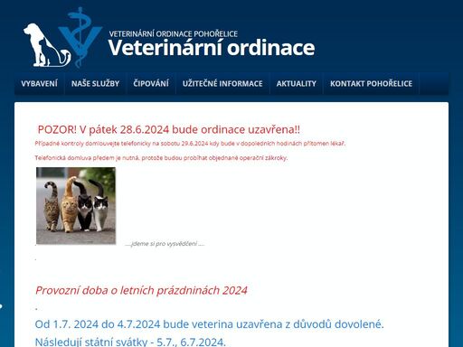 www.veterinapohorelice.cz