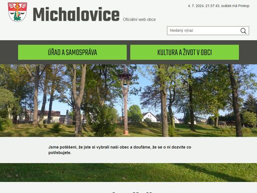 www.obecmichalovice.cz